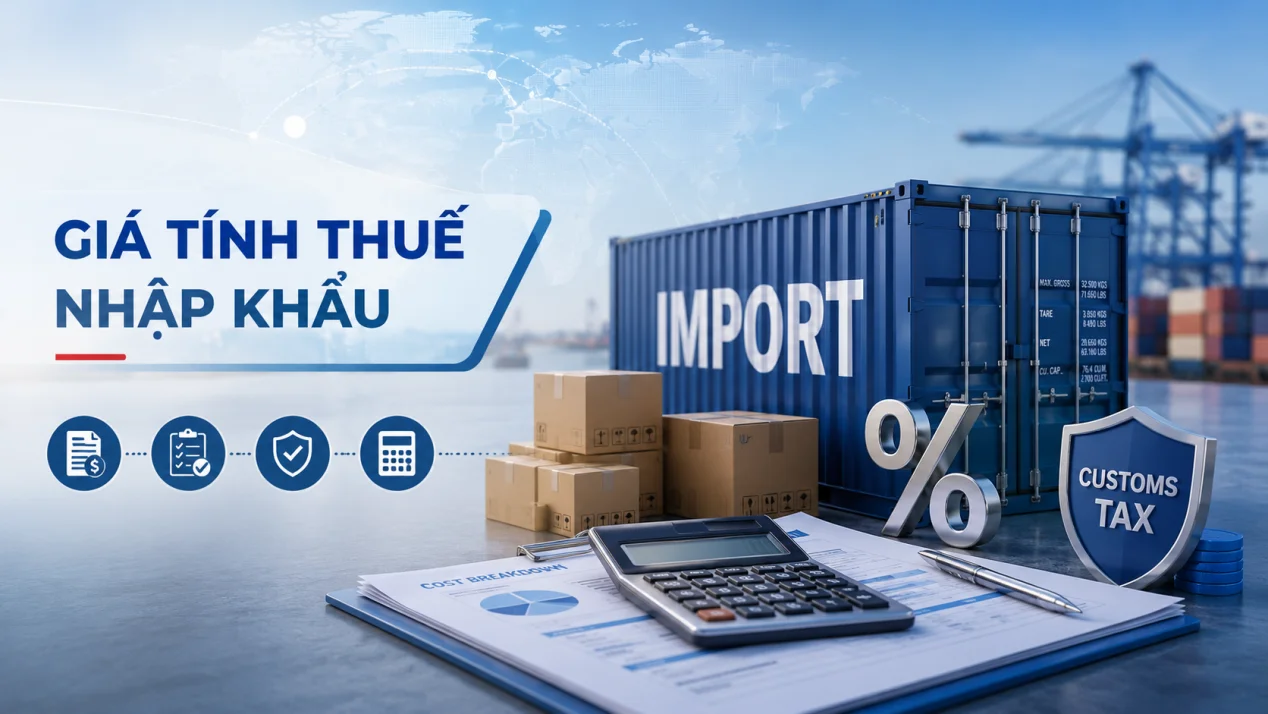 Giá tính thuế nhập khẩu và các yếu tố cần kiểm tra trước khi tính thuế