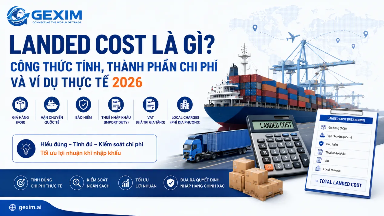 Tối ưu Landed Cost & Chi phí
